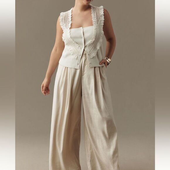 Pilcro Crafted Bib Sweater Tank - Picture 6 of 7